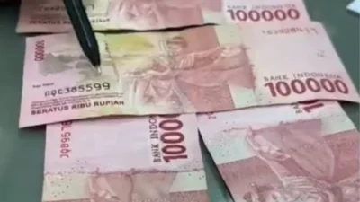Uang Rupiah Mutilasi Dalam Video Yang Beredar di Sosial Media