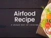 Airfood Resep dan Tips Memasak