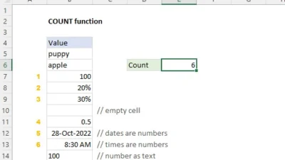 Membongkar Rumus Basic Excel di Dunia Kerja, Cepetan Hafalin Biar Sat Set Sat Set! (Sumber Gambar: Exceljet)