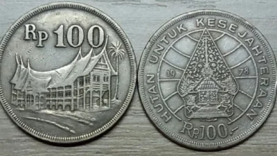 Harga Uang Koin 100 Rupiah Tahun 1978 Terbaru