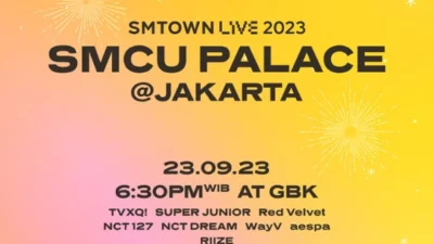 Cara Streaming SMTOWN LIVE 2023 SMCU PALACE at Jakarta. (Sumber Gambar: Dyandra Global)