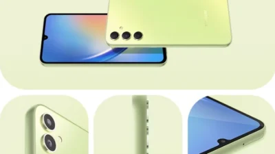 Samsung Galaxy A34 5G Warna Awesome Lime. (Sumber Gambar: Samsung)