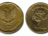 Koin Rp500 Melati tahun 1991