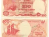 Harga Uang Kertas 100 Rupiah Tahun 1992