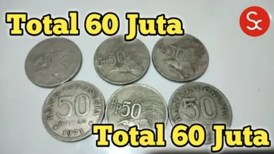 Cek Fakta : Harga Uang Koin 50 Rupiah 1971 Mahal atau Murah?