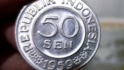 Segini Harga Jual Koin Kuno 50 Sen Rupiah yang Capai Ratusan Juta Per Kepingnya, Minat Beli? (image from screenshot Youtube seputar coin)