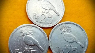 Koin Rp25 tahun 1971