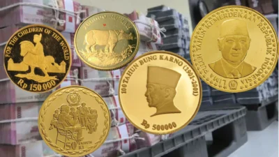 Segini Harga Uang Kuno di Bank Indonesia yang Mengandung Emas