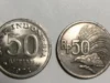 Harga Koin 50 Rupiah 1971. (Sumber Gambar: Tokopedia)