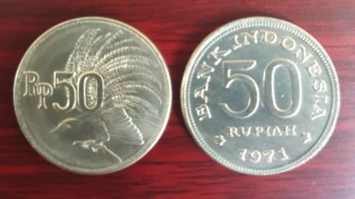 Koleksi Koin Rp25 dan Rp50 Perak yang Langka