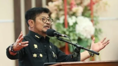 Menteri pertanian Syahrul Yasin Limpo