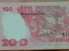 Uang Kertas Rp 100 Tahun 1992
