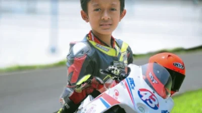Pembalap Cilik Karawang Alvin Alvaro Raih Predikat Terbaik, Ikuti MotoGP di Sirkuit Mandalika