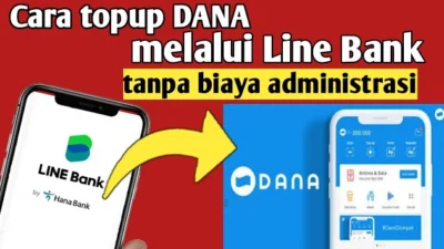 Cara Top Up DANA Lewat LINE Bank, Dijamin Bebas Biaya Transaksi Hingga 25 Kali (image from screenshot Youtube oemah tutorial)