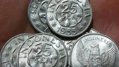 Nostalgia Mengenal Koin 25 Sen yang Pernah Beredar di Indonesia dengan Tampilan Berbeda-beda (image from screenshot Youtube reneo galeri)