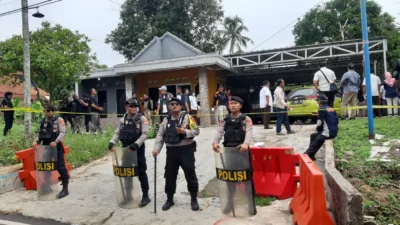 Gelar Rekontruksi Kasus Subang Berlangsung, TKP Dijaga Ketat Polisi