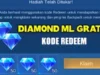 Kode Redeem Diamond Mobile Legends (ML) Hari Ini