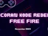 Bocoran Kode Redeem Free Fire November 2023