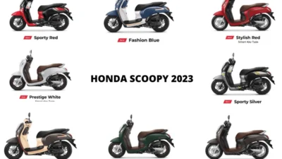 5 Varian Warna Honda Scoopy Terbaru 2023