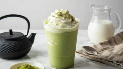 Resep Frappuccino Green Tea Ala Starbucks