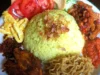 Resep Nasi Kuning Komplit, Sajian Masakan Sederhana Cocok Buat Sarapan (image from screenshot Youtube yunitri suryani)