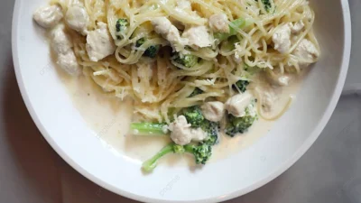 Pasta Ayam Creamy Brokoli, Cara Mumbuat Mudah Dengan Rasa Nikmat Menggoyang Lidah