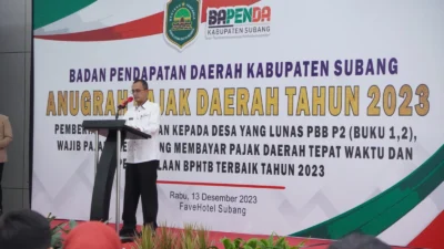 Anugerah Pajak Daerah Kabupaten Subang 2023