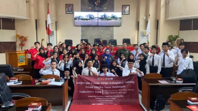 Masa Bimbingan Mahasiswa Baru Unsub, Perjalanan ke DPRD Kabupaten Subang
