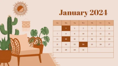 Download Kalender 2024 Gratis dengan Desain Keren