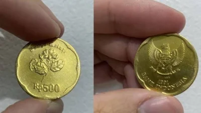 Tukar Uang Koin 500 Melati dan 1000 Kelapa Sawit Ke Bank Indonesia