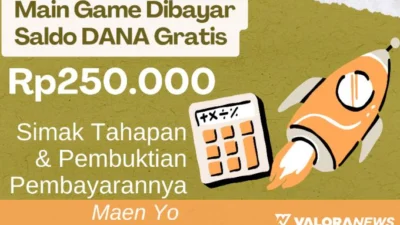 Dapatkan Saldo DANA Gratis Rp250 Ribu dari Game Maen Yo Indonesia