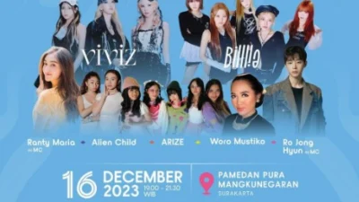 Kota Solo Pertama Kali Gelar Konser Kpop, Ini Line Up dan Harga Tiketnya! (image from X @starfess)