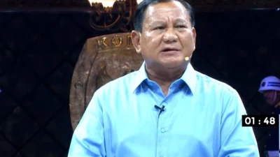 Kilas Balik Momen Meninggalkan Lokasi Debat, Gaya Prabowo Subianto yang Memukau