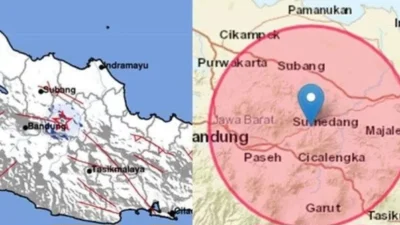 Dampak Gempa Sumedang ke Subang