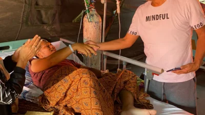 Hendra Purnawan Cek Warga Subang Korban Gempa di RSUD Sumedang