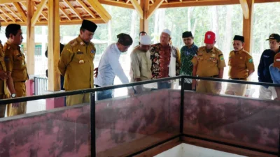 Kala Penjabat Bupati Belajar Sejarah Subang ke Situs Nay Subang Larang