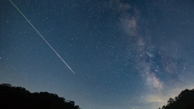 Puncak Fenomena Hujan Meteor Quadrantid. (Sumber Gambar: Live Science)