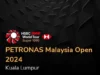 Pertandingan Malaysia Open 2024. (Sumber Gambar: Screenshot via Badminton 4u Aps)