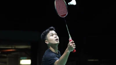 Jadwal Tanding Wakil Indonesia di Malaysia Open 2024. (Sumber Foto Anthony Ginting: Djarum Badminton)