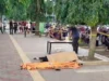 Diduga Sakit, Seorang Pria Ditemukan Meninggal di Alun-alun Subang