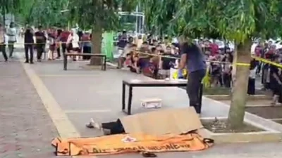 Diduga Sakit, Seorang Pria Ditemukan Meninggal di Alun-alun Subang