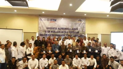 DPW Asperumnas Jawa Barat Terdepan Penyaluran KPR BTN