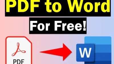 Cara Mengubah File PDF ke Word Via Online, Cepat dan Gratis Lho! (image from Google Images)