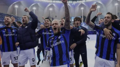 Inter Milan Sabet Gelar Juara Piala Super Italia 2023 dengan Kemenangan 1-0 atas Napoli