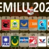 Daftar Lengkap 25 Partai Politik Peserta Pemilu 2024