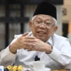 Resonansi Kritik Melalui Film 'Dirty Vote': Maruf Amin Dorong Respon Positif untuk Pemilu yang Jujur dan Adil (Sumber Foto Nasional Kompas)