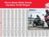 Brosur Kredit Motor Honda Terbaru 2024