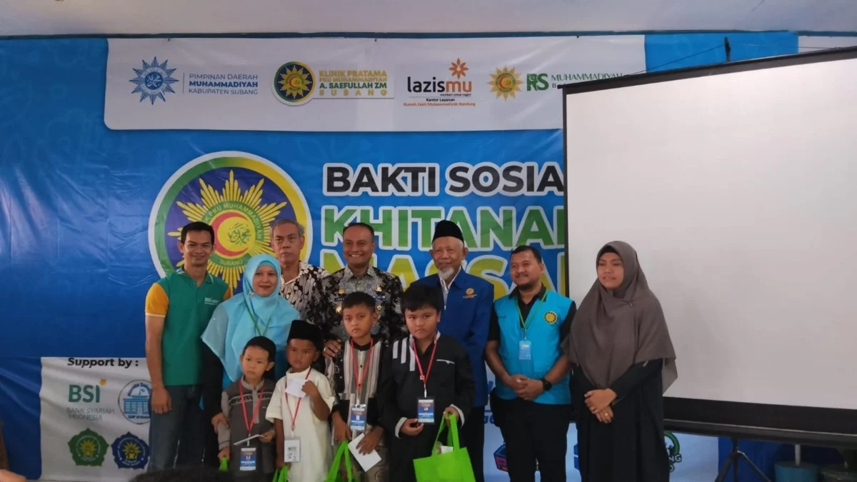 Klinik Pratama PKU Muhammadiyah A. Saefullah ZM Menggelar Khitanan Masal Gratis Bagi Anak Dhuafa