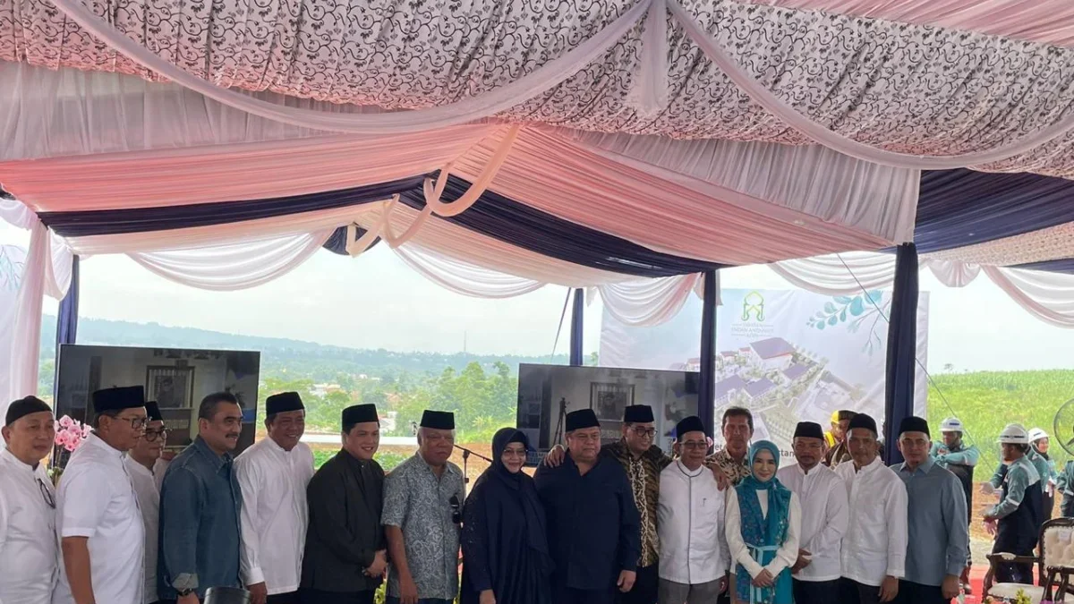 Kawal Ground Breaking Islamic Boarding School Yayasan Masjid Endan Andansih, PLN Terapkan Listrik Tanpa Kedip
