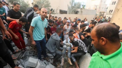 Temuan 30 Jasad Warga Palestina Kondisi Diborgol Mata Ditutup